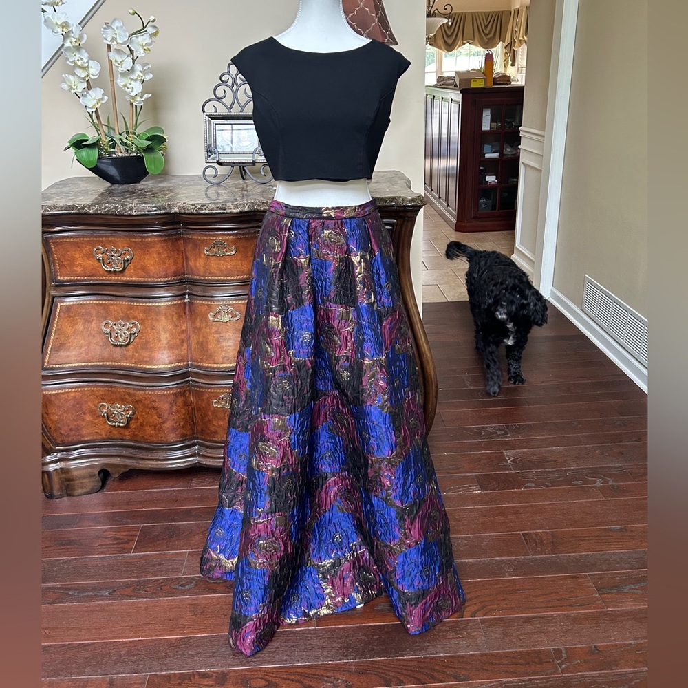 Two Piece Gown Aidan Mattox - Picture 1 of 4